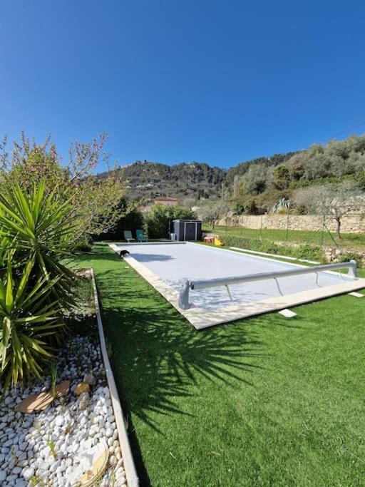 Appartement 2 Pieces Renove Avec Acces Piscine Peymeinade Exterior foto